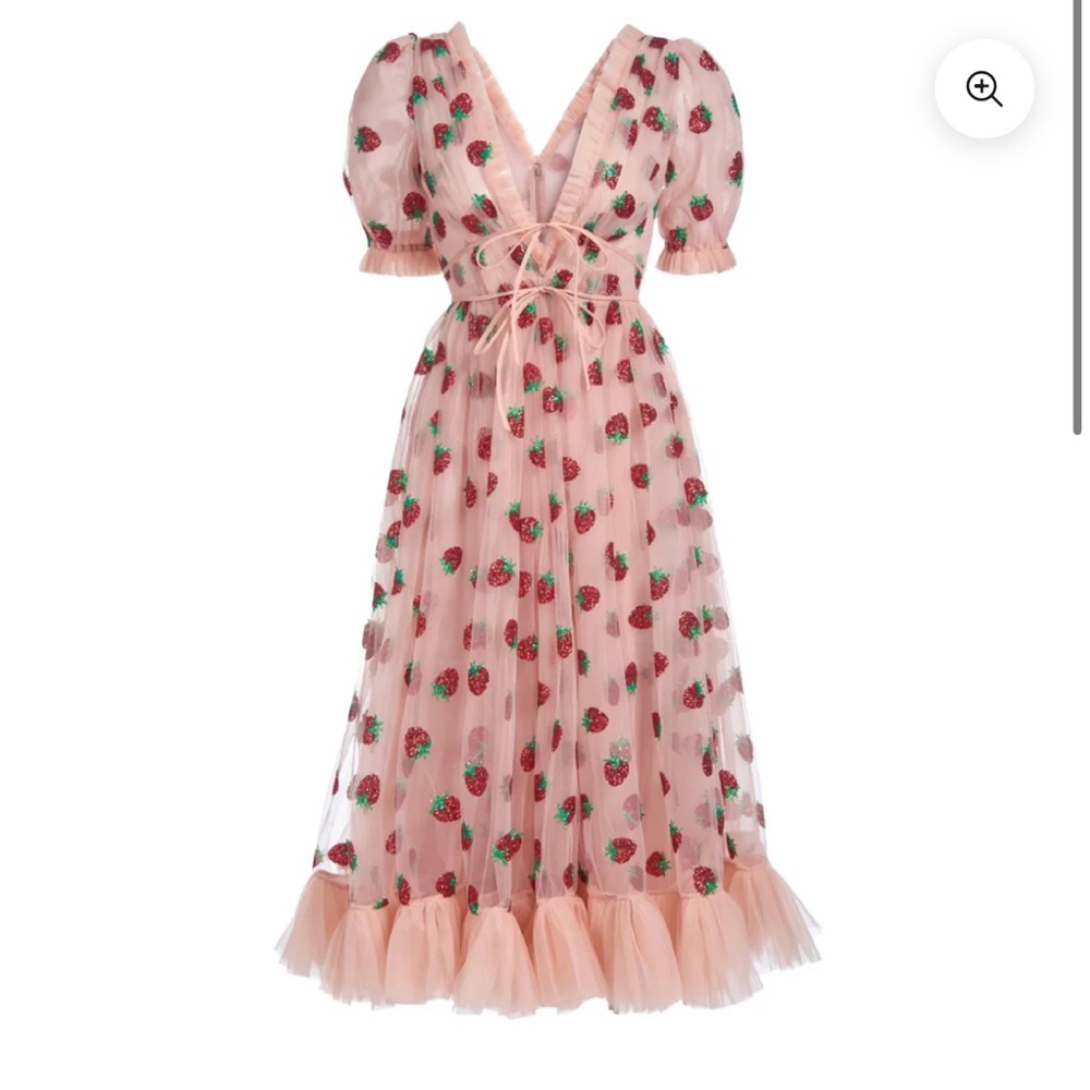 Pink Strawberry Lirika Matoshi Dress